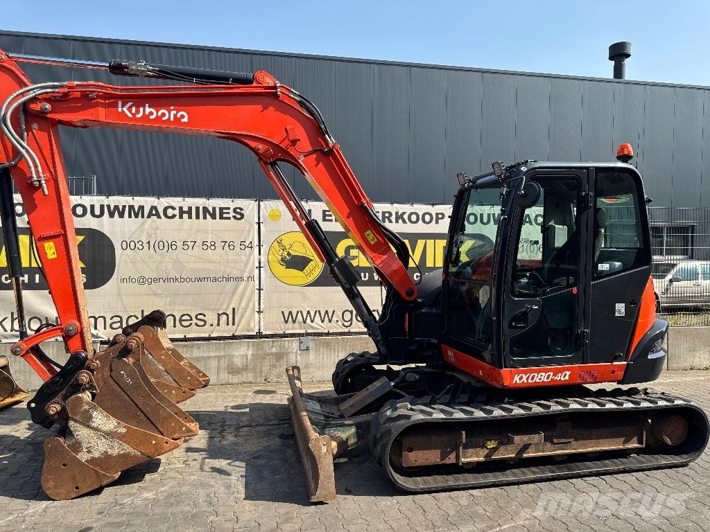 Kubota KX 80-4 Midi rýpadla 7t - 12t