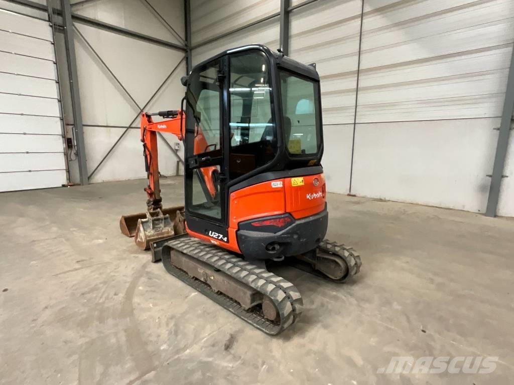 Kubota U 27-4 Mini rýpadla < 7t