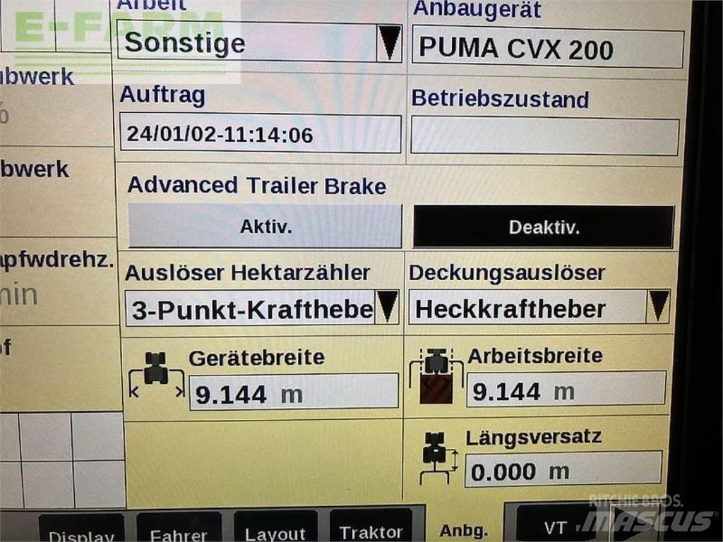 Case IH puma 200 Traktory