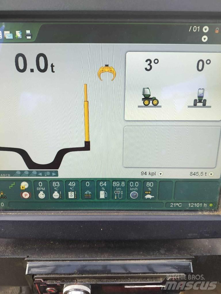 John Deere 1510 E Vyvážecí traktory