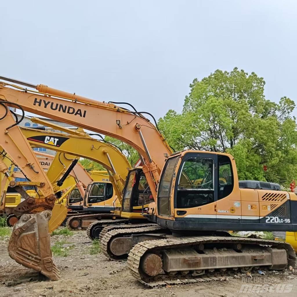 Hyundai Robex 220-9 Pásová rýpadla