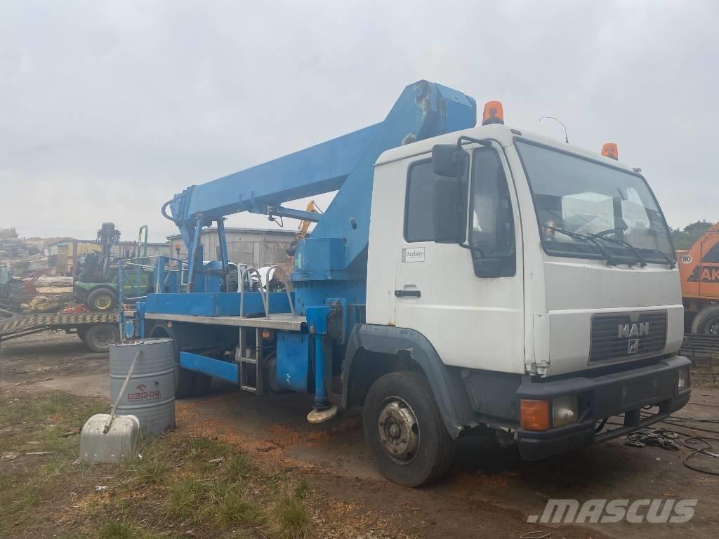 MAN 8.163 Autojeřáby, hydraulické ruky