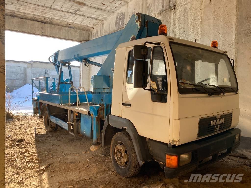 MAN 8.163 Autojeřáby, hydraulické ruky