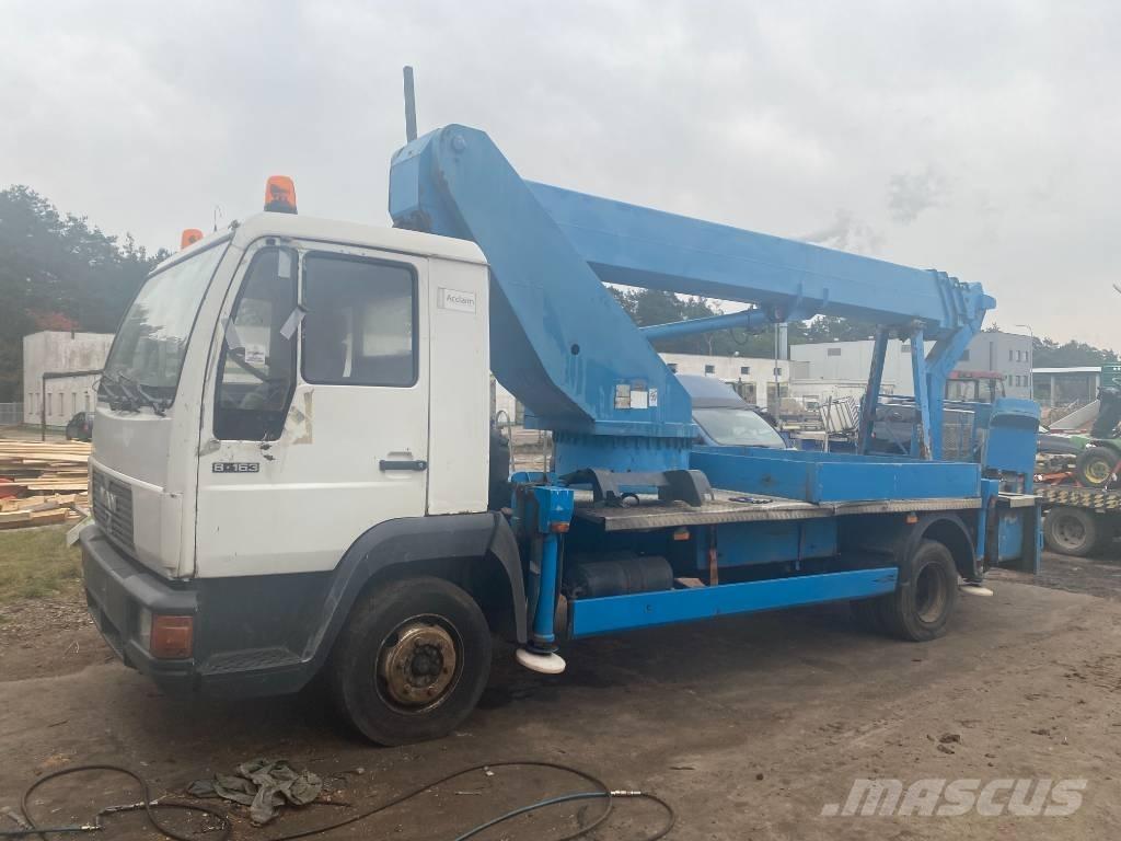 MAN 8.163 Autojeřáby, hydraulické ruky