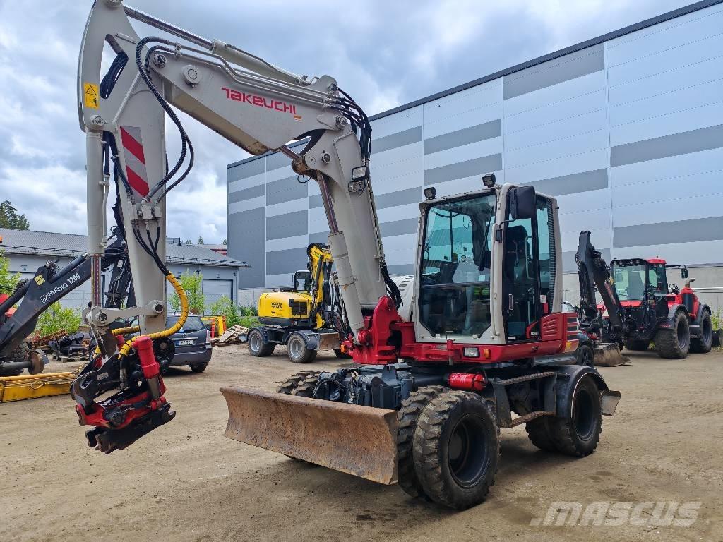 Takeuchi TB295W Kolová rýpadla