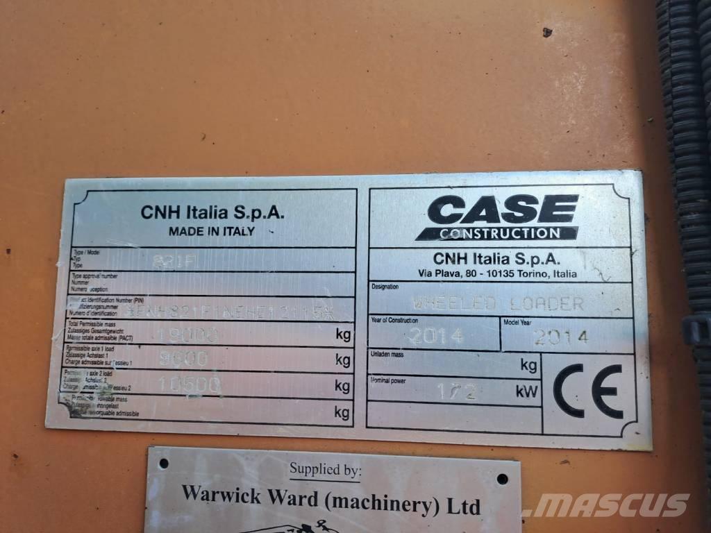 CASE 821 FXR Kolové nakladače