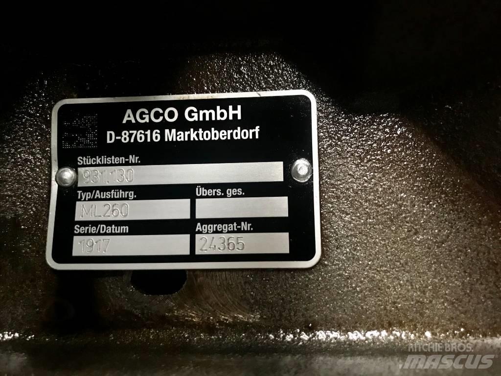 Fendt 828 Vario Podvozky a zavěšení kol