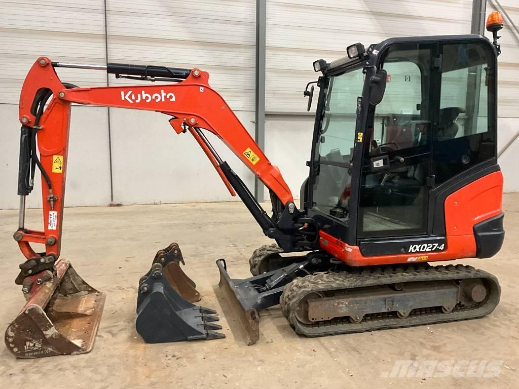 Kubota KX 027-4 Mini rýpadla < 7t