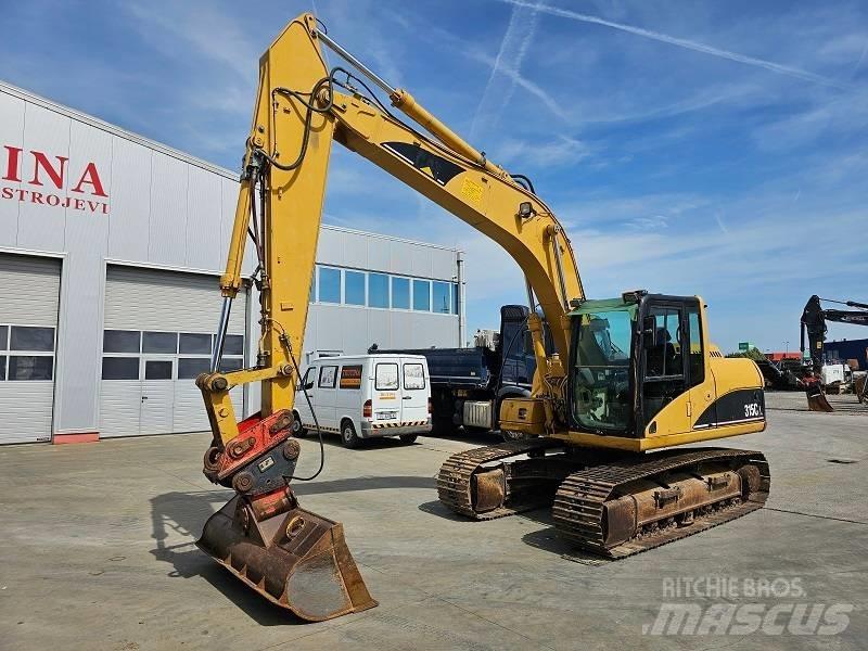 CAT 315 C Pásová rýpadla