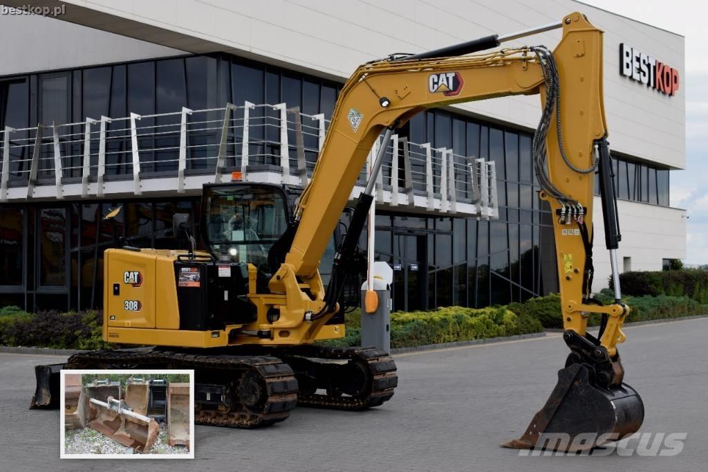 CAT 308 CR Mini rýpadla < 7t