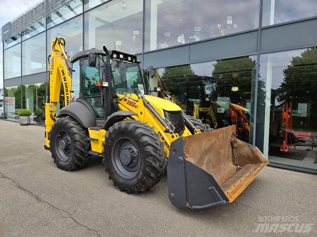 New Holland B 115 C Rýpadlo-nakladače