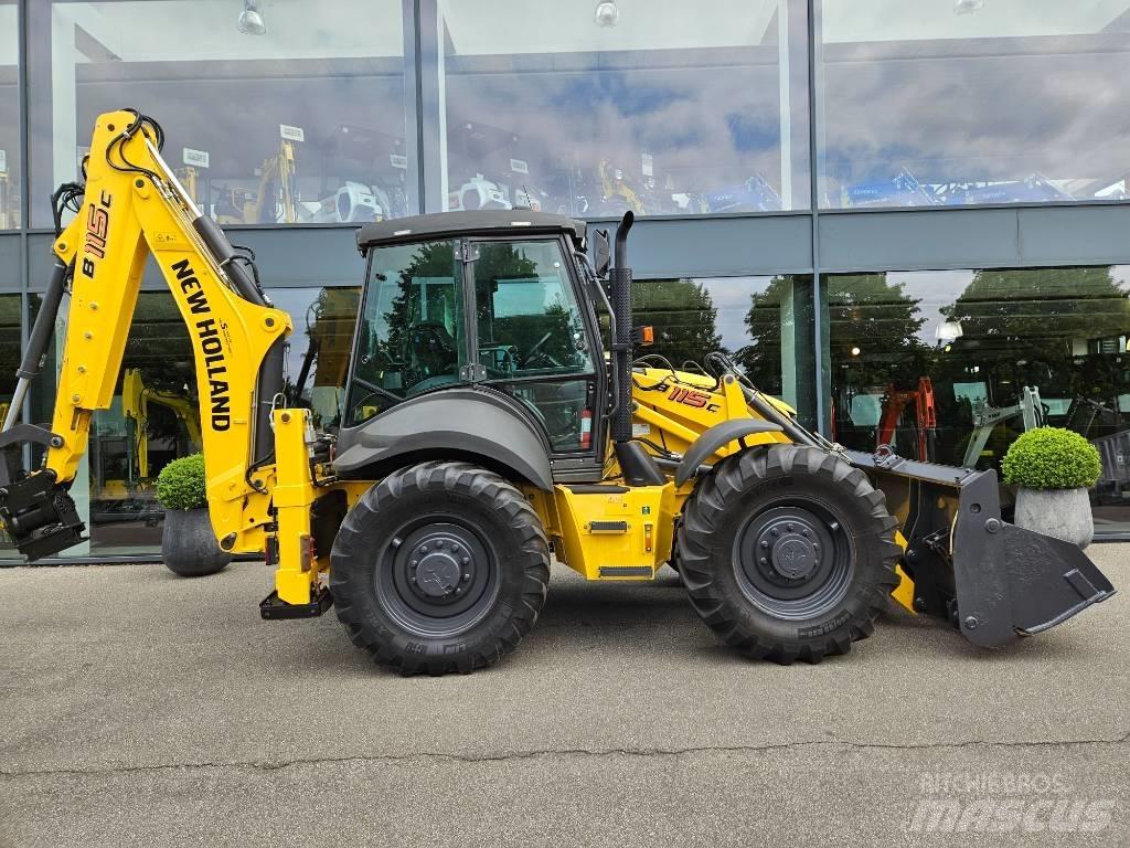 New Holland B 115 C Rýpadlo-nakladače