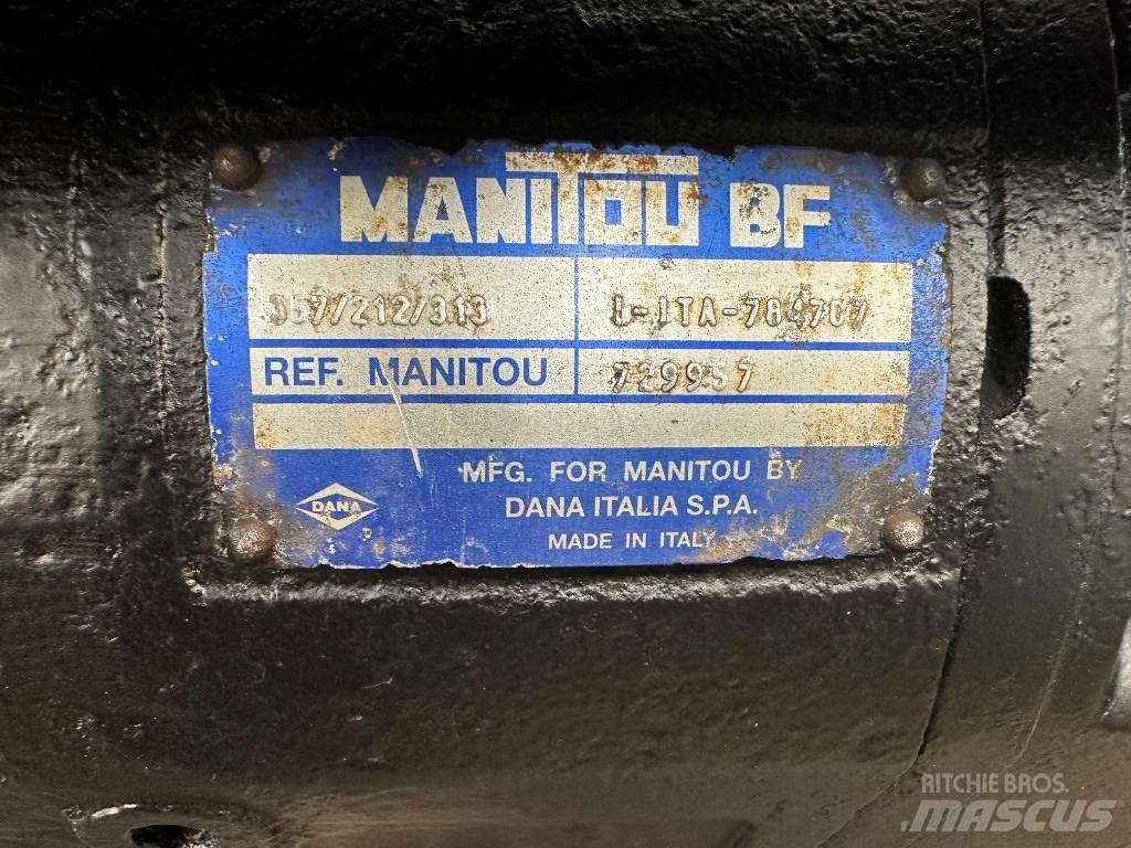 Manitou 357/212/313 Nápravy