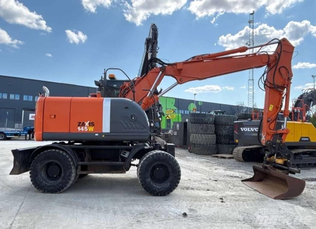 Hitachi ZX 145 W-3 Kolová rýpadla