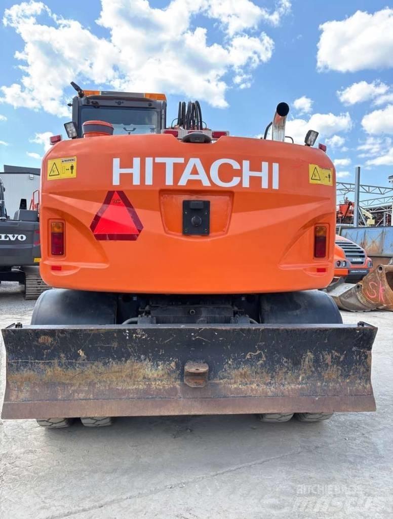 Hitachi ZX 145 W-3 Kolová rýpadla