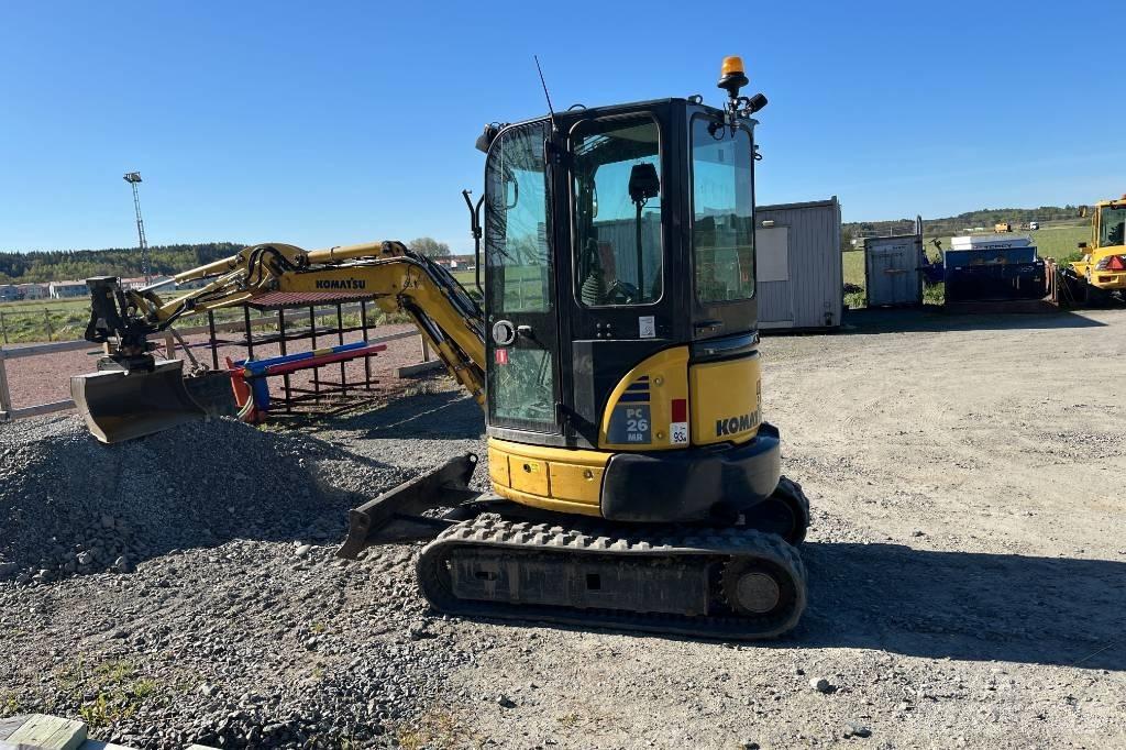 Komatsu PC 26 MR-3 Mini rýpadla < 7t