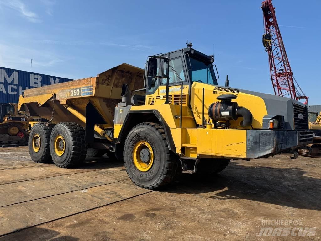 Komatsu HM 350-2 Kloubové dempry
