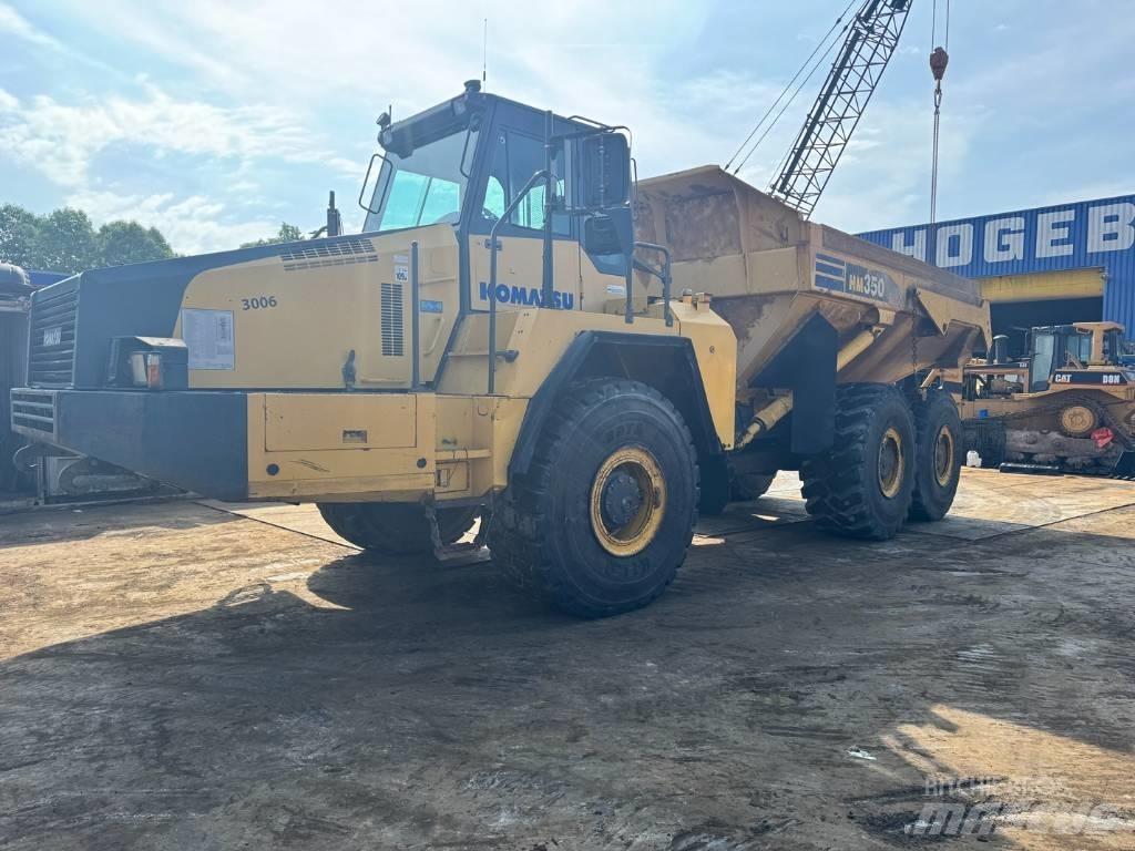 Komatsu HM 350-2 Kloubové dempry