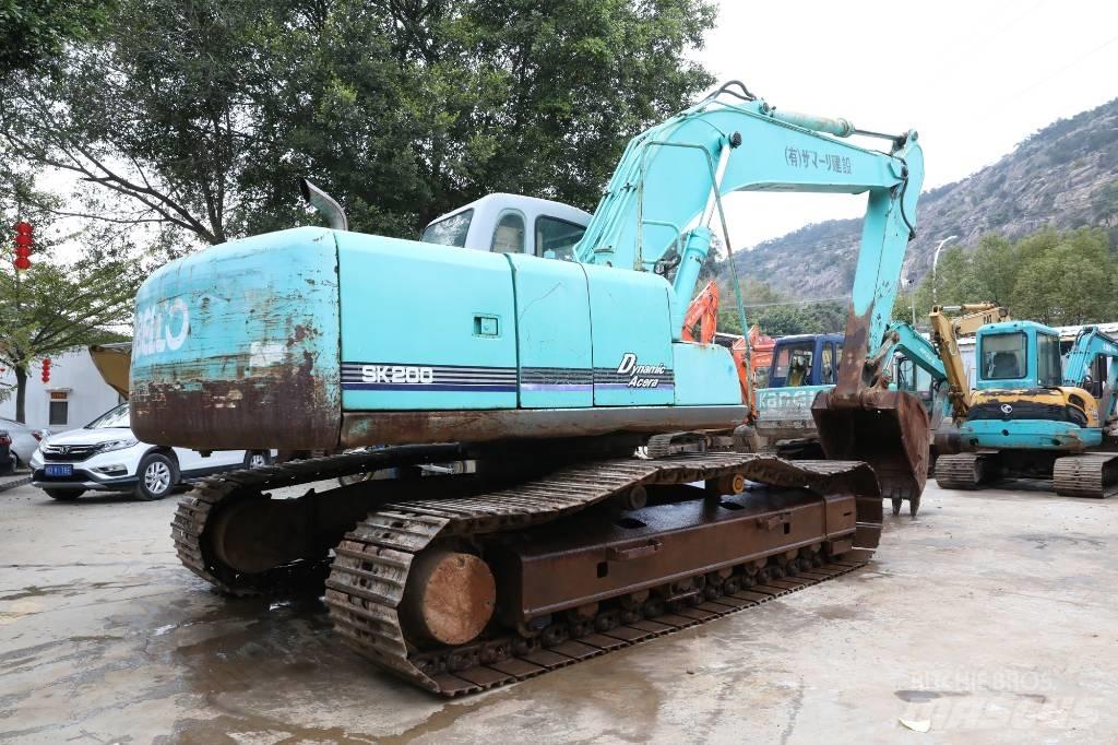 Kobelco SK 200-5 Pásová rýpadla