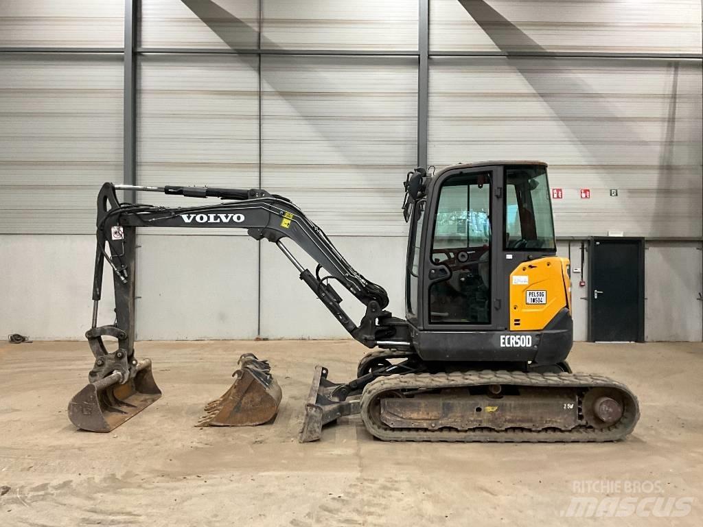 Volvo ECR 50 D Mini rýpadla < 7t
