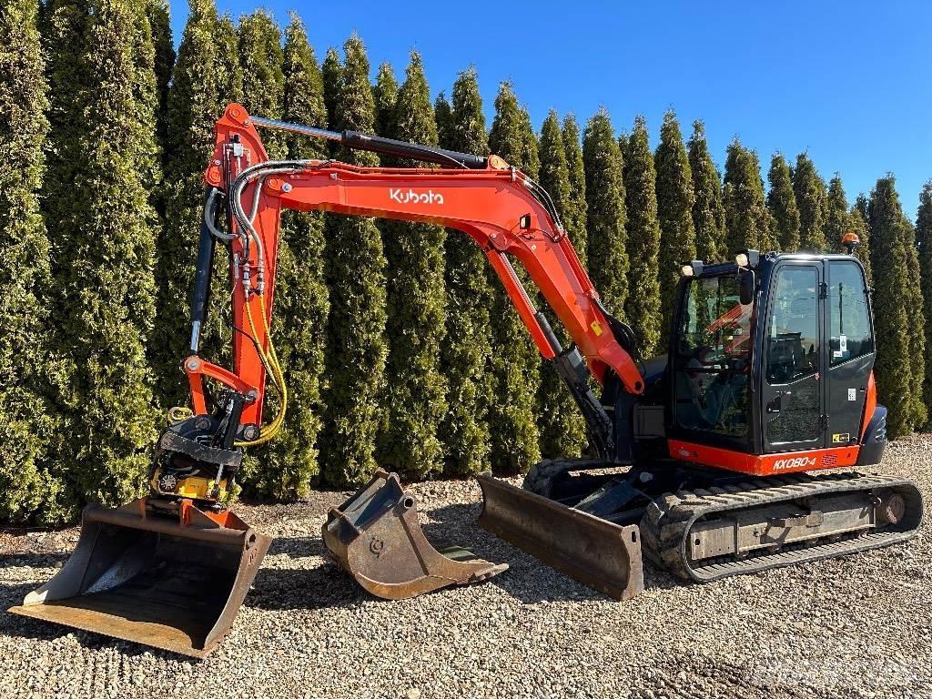 Kubota KX 080-4 Mini rýpadla < 7t