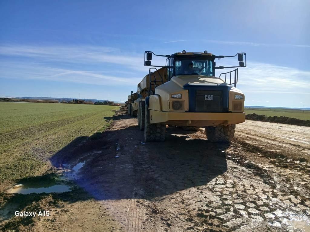 CAT 745 Kloubové dempry