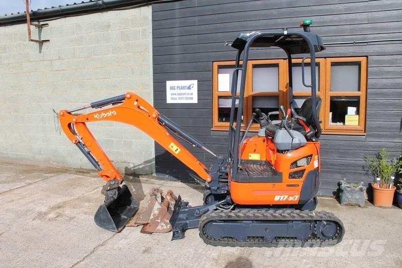 Kubota U 17-3 Mini rýpadla < 7t