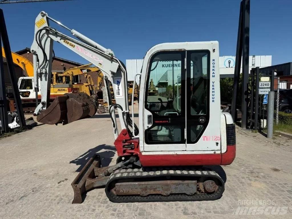 Takeuchi TB125 Mini rýpadla < 7t