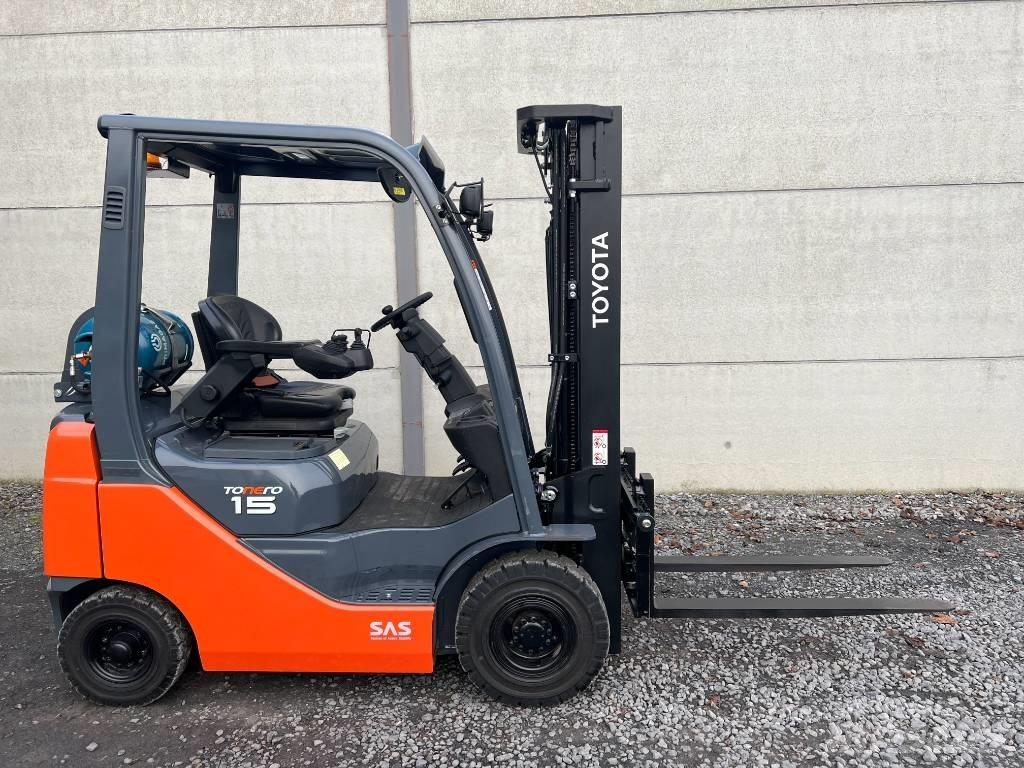 Toyota 02-8 FGF 15 LPG vozíky