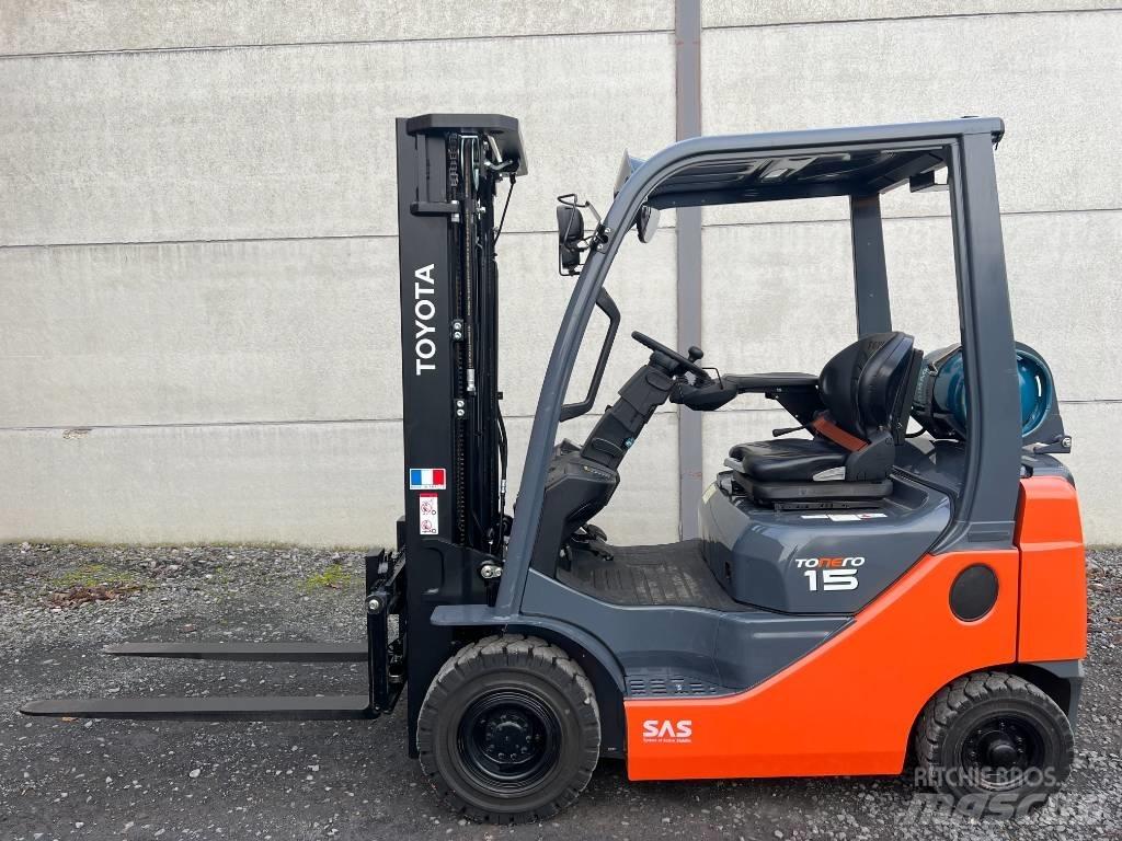 Toyota 02-8 FGF 15 LPG vozíky