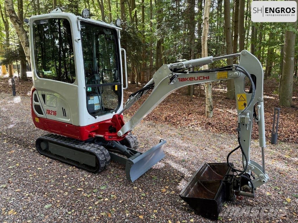 Takeuchi TB 216 Mini rýpadla < 7t