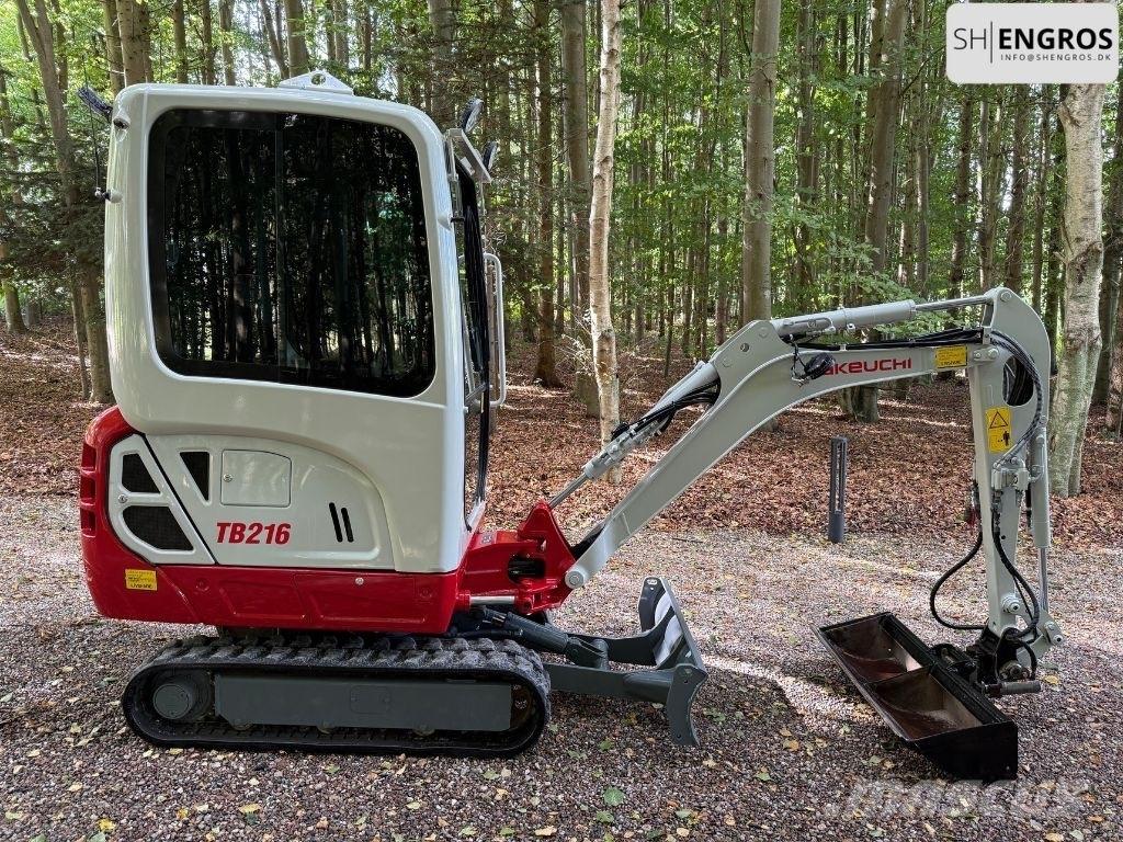 Takeuchi TB 216 Mini rýpadla < 7t