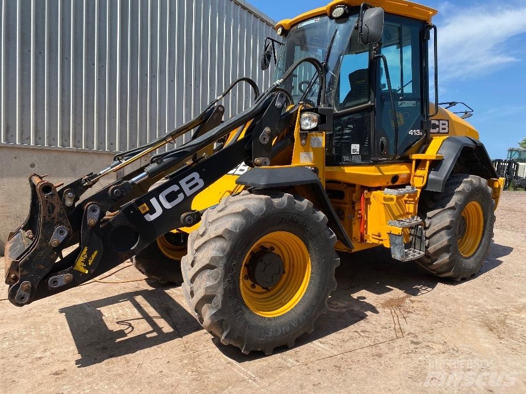 JCB 413 S Kolové nakladače