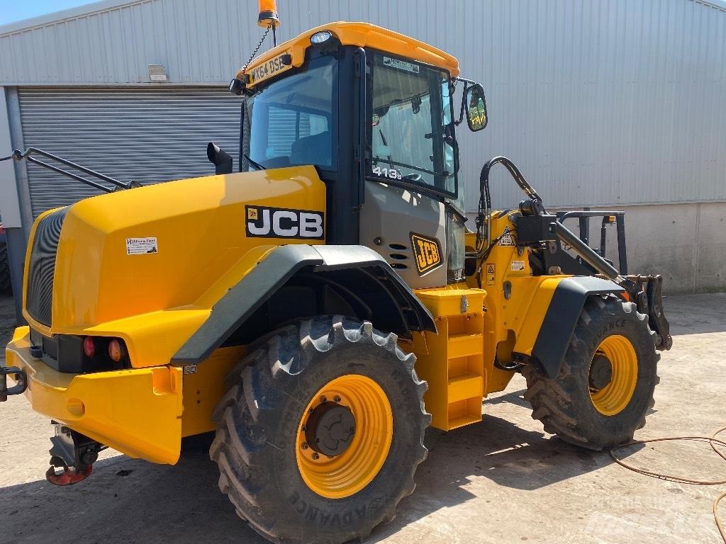 JCB 413 S Kolové nakladače
