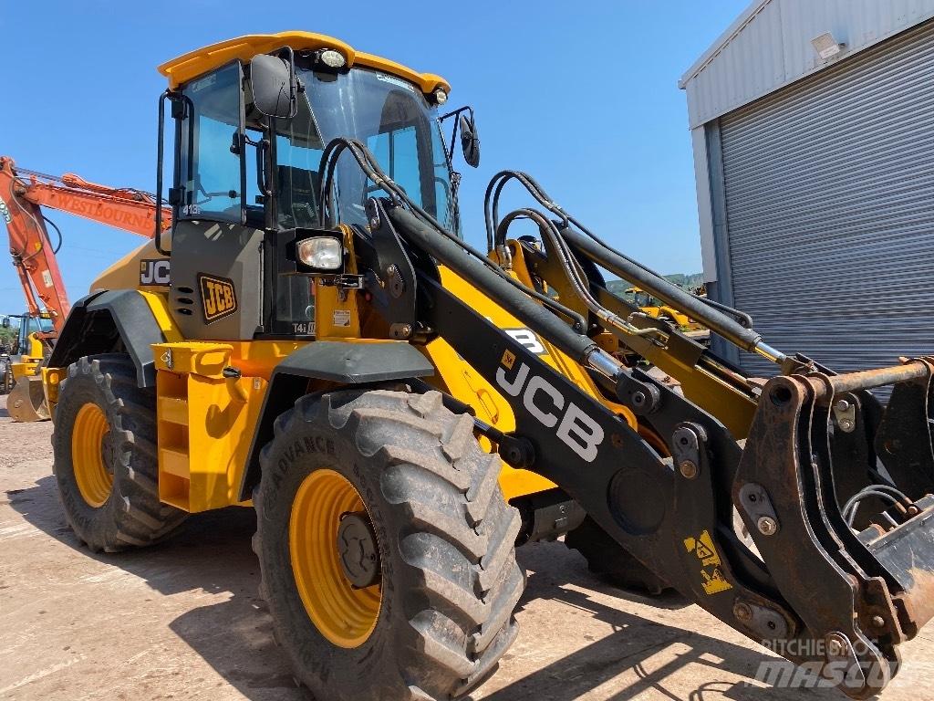 JCB 413 S Kolové nakladače