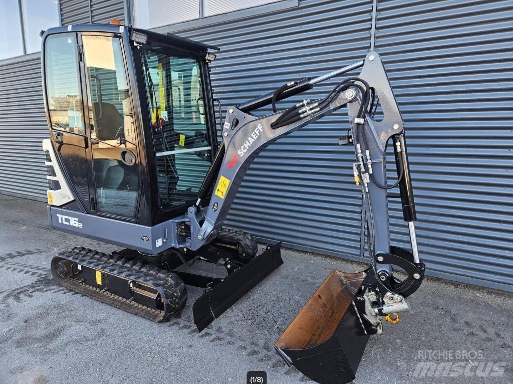 Terex tc16-2 Mini rýpadla < 7t