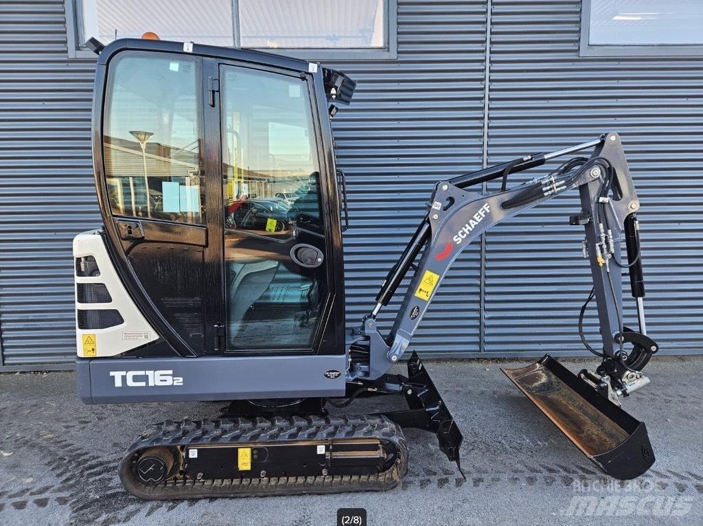 Terex tc16-2 Mini rýpadla < 7t
