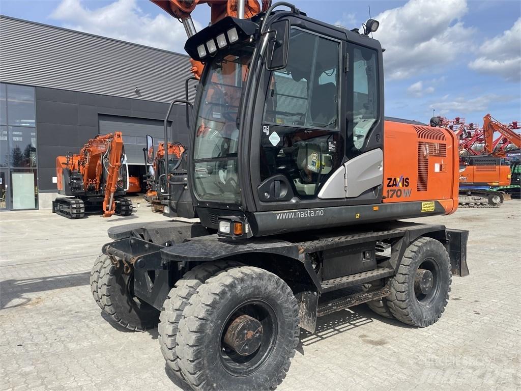 Hitachi ZX 170 W-5 B Kolová rýpadla