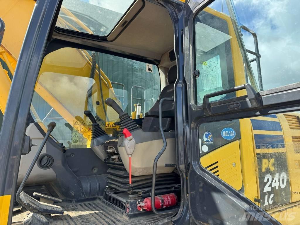 Komatsu PC 240 LC-10 Pásová rýpadla