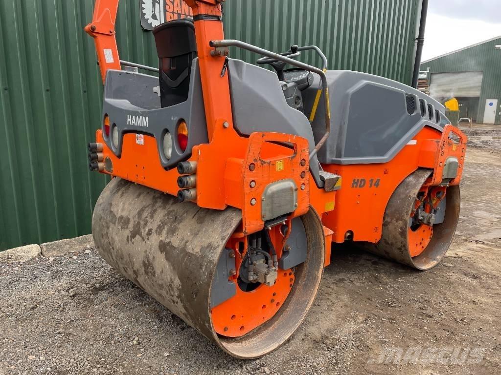 Hamm HD 14 VV Tandemové válce