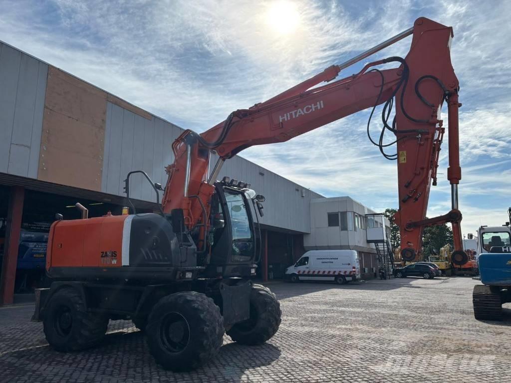 Hitachi ZX 170 W-3 Kolová rýpadla