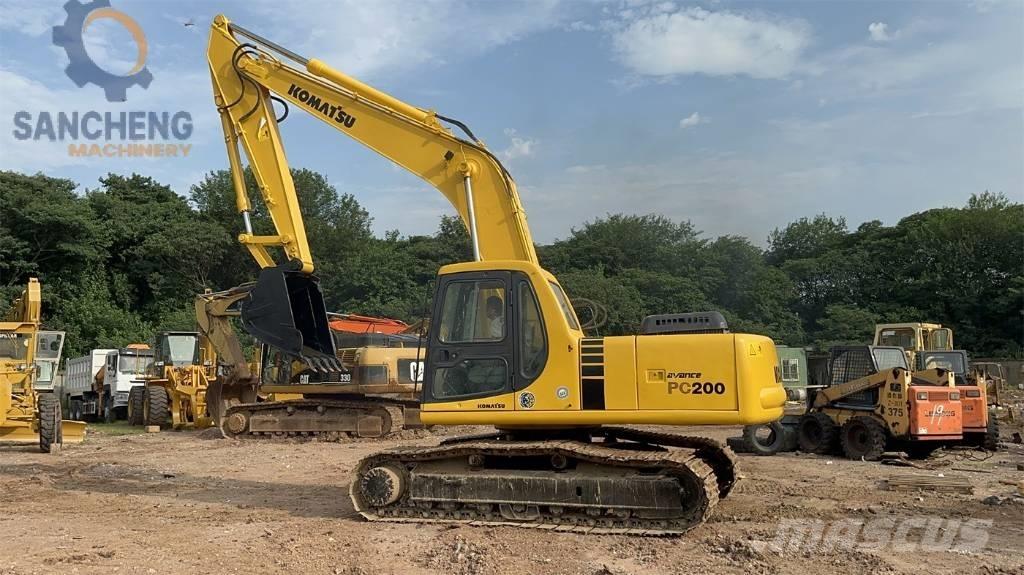 Komatsu PC 200-6 Pásová rýpadla