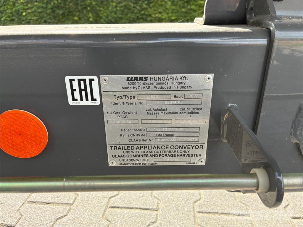 CLAAS Vario 680 Těžební hlavy