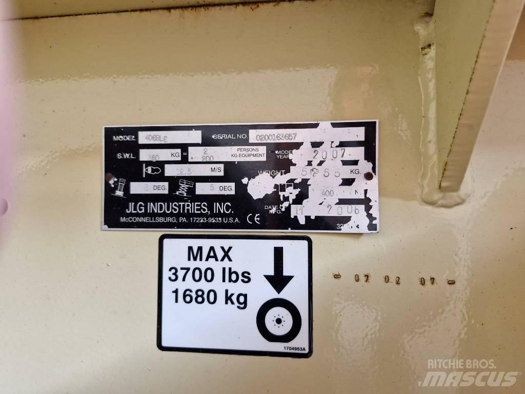JLG 4069 LE Nůžková zvedací plošina