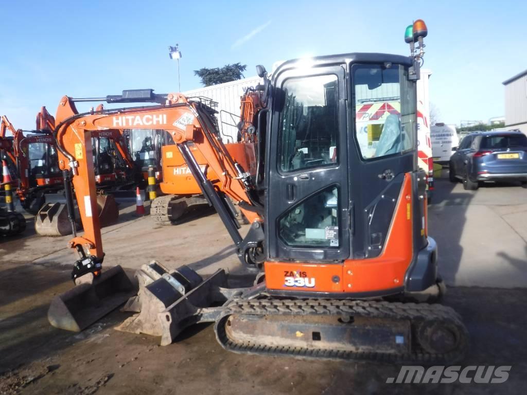 Hitachi ZX 33 U-6 Mini rýpadla < 7t