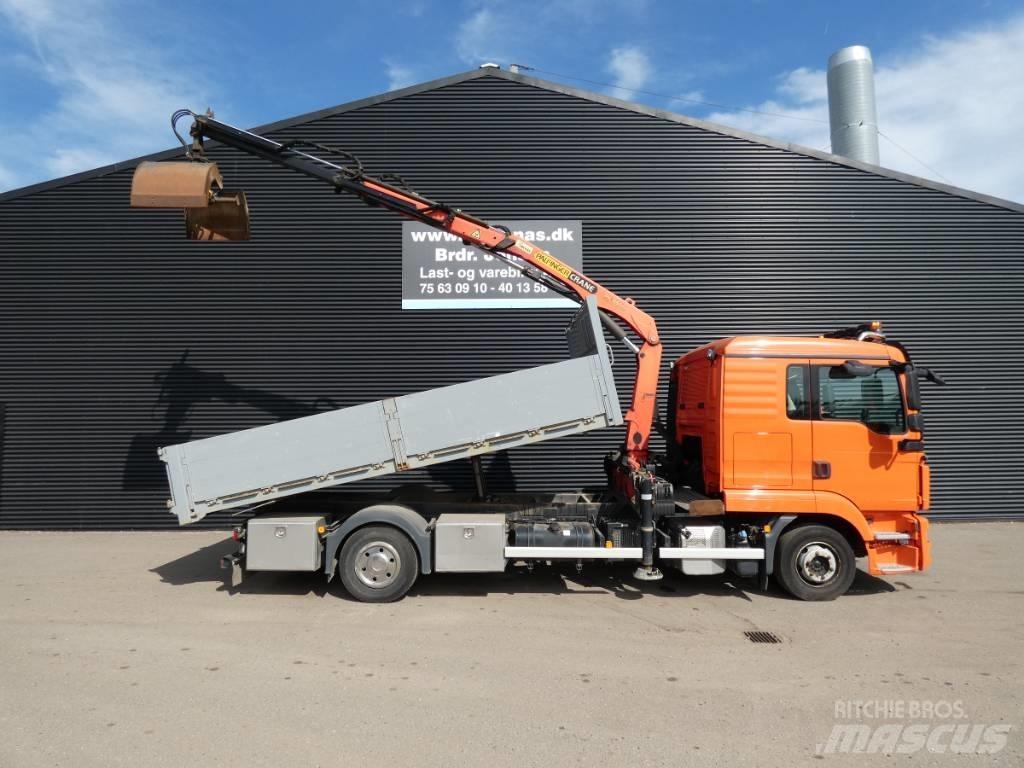 MAN TGL 12.220 Autojeřáby, hydraulické ruky