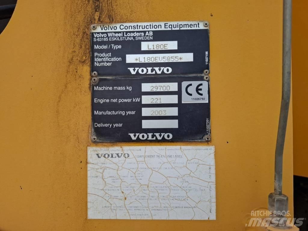 Volvo L 180 E Kolové nakladače
