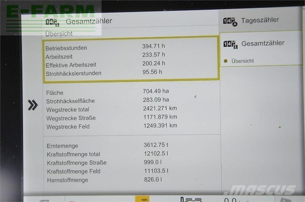 CLAAS trion 730 Sklízecí mlátičky