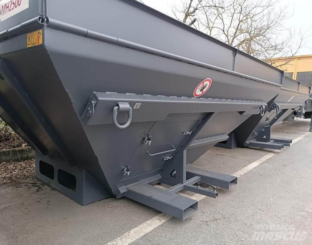 Dynapac MH2500 Krmítka, krmné žlaby