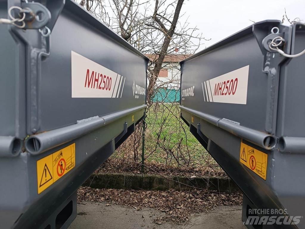 Dynapac MH2500 Krmítka, krmné žlaby